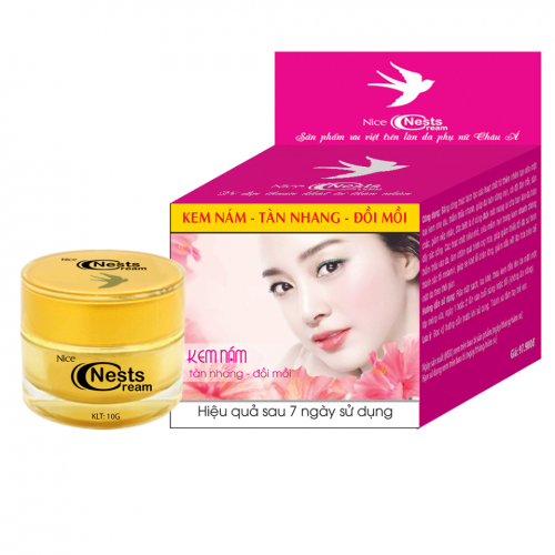 Kem Nám Tàn Nhang, Đồi Mồi 10g-Nests Cream