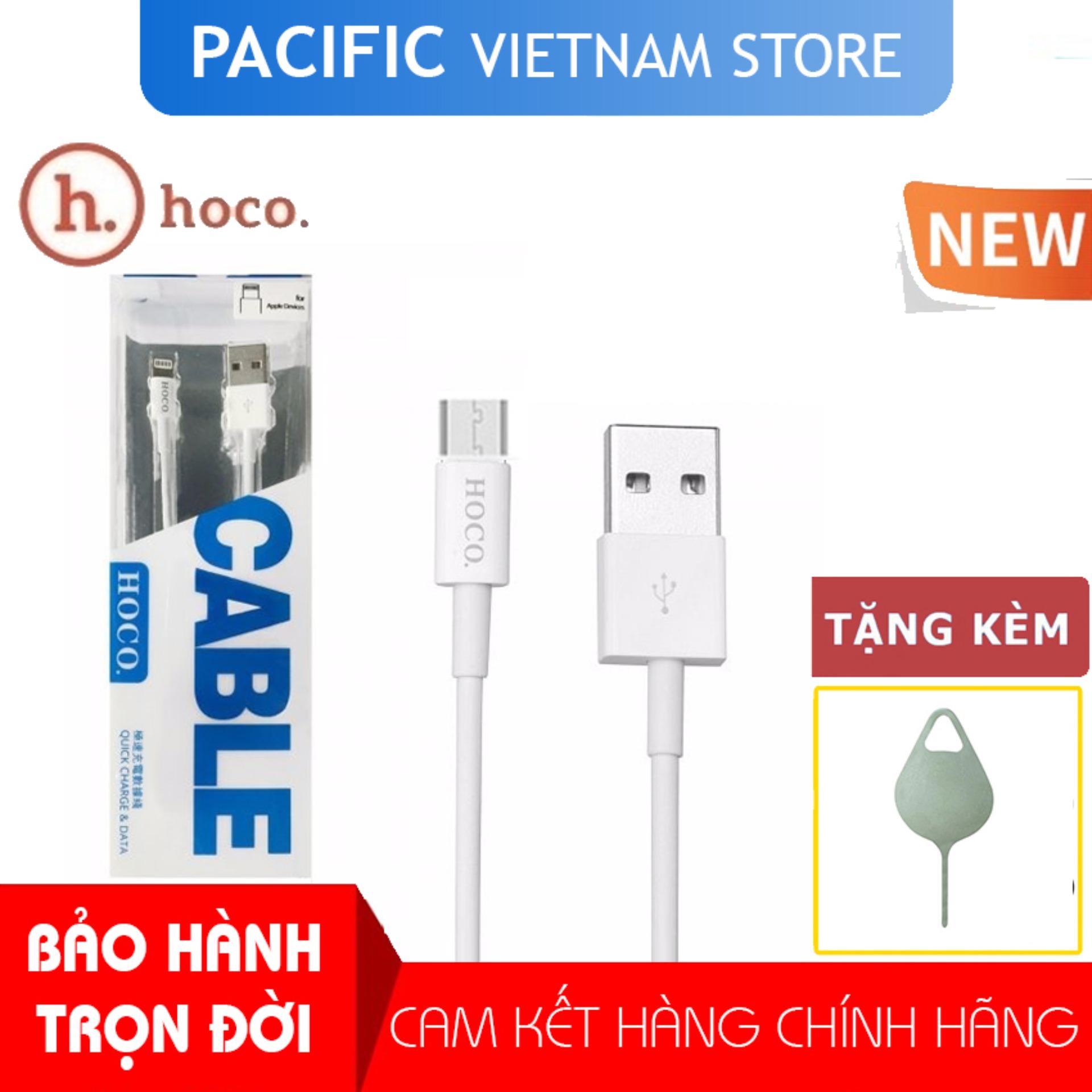 Cáp sạc nhanh hoco upl12 iphone lightning 2m tự ngắt có đèn báo led 2019 new - tặng que chọc sim pacific