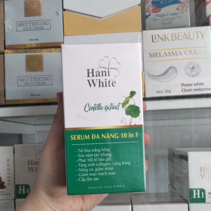 Serum Đa Năng 10in1 HANI WHITE Rau Má