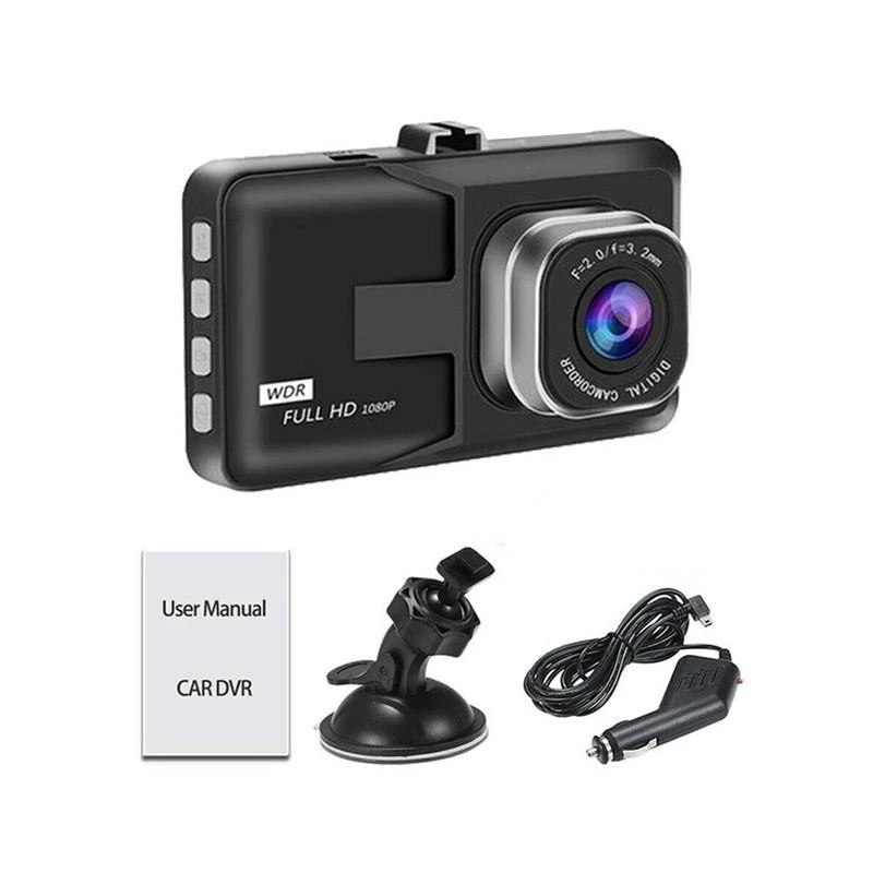 3 inch Ful HD 1080P lái xe ghi âm xe DVR đêm máy ảnh vòng lặp ghi âm bãi đậu xe giám sát Dashcam video đăng ký