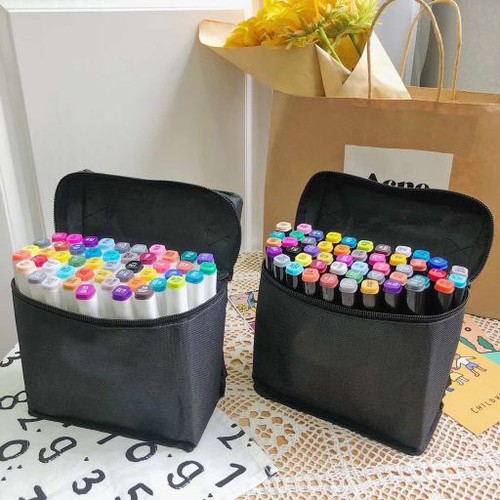 Bút vẽ Marker Color 48 màu vẽ chân dung, phong cảnh