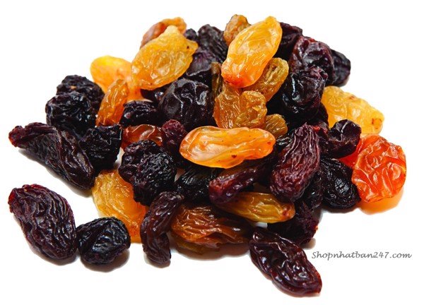 1KG ( 2 HỘP) NHO KHÔ ÚC MIX 2 VỊ KHÔNG HẠT DẺO NGON ( NATURE FOOD )