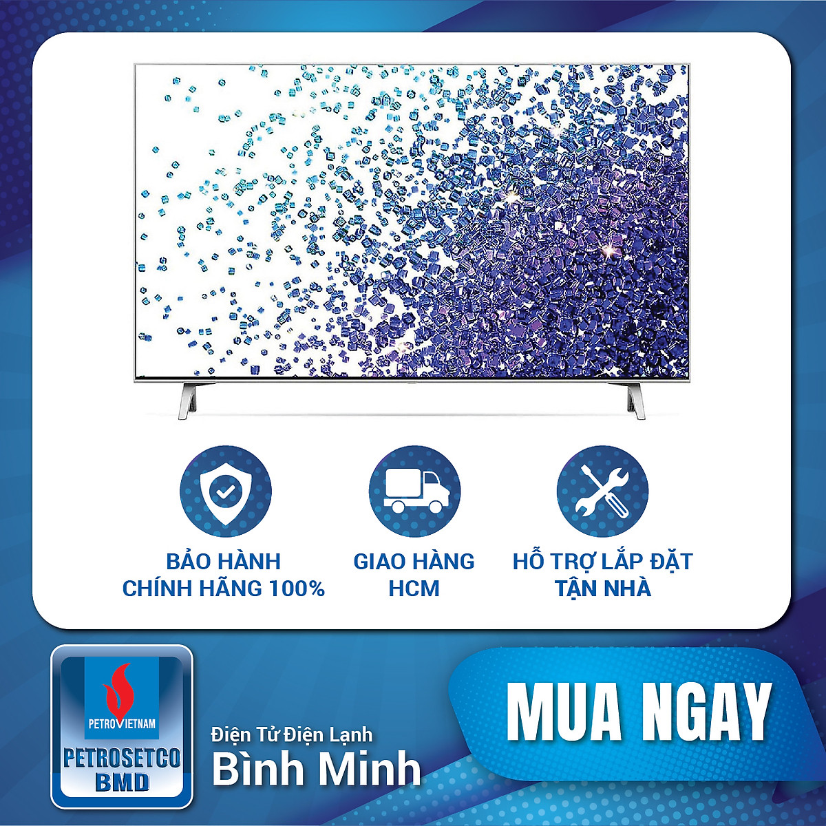 Smart tivi nanocell lg 4k 43 inch 43nano77tpa