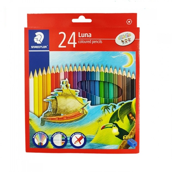 Bút chì màu staedtler luna hộp 24 màu -136c36