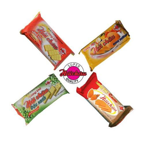 Combo 50 Chiếc Lương Khô Hải Châu Mix Vị Ngẫu Nhiên 65gr