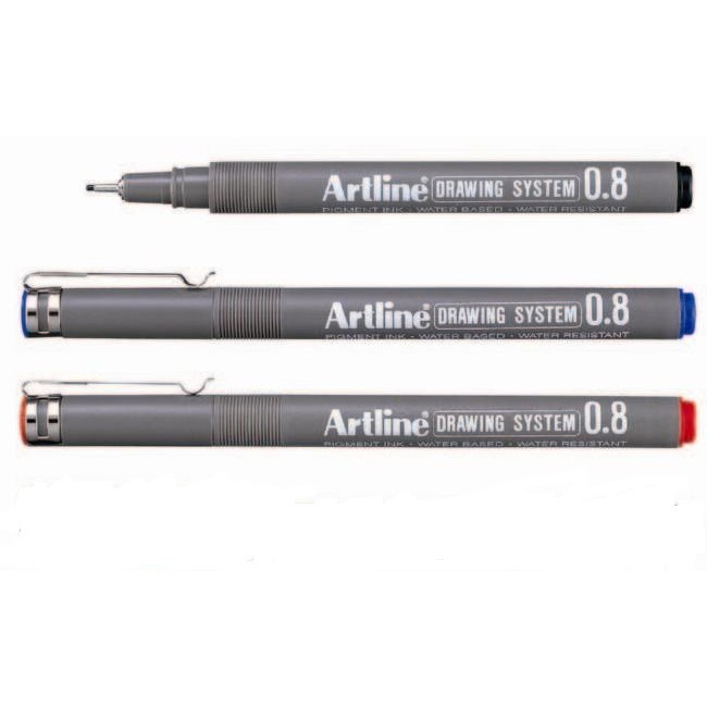 Bút vẽ kỹ thuật artline ek-238 drawing system pen, nét 0.8mm