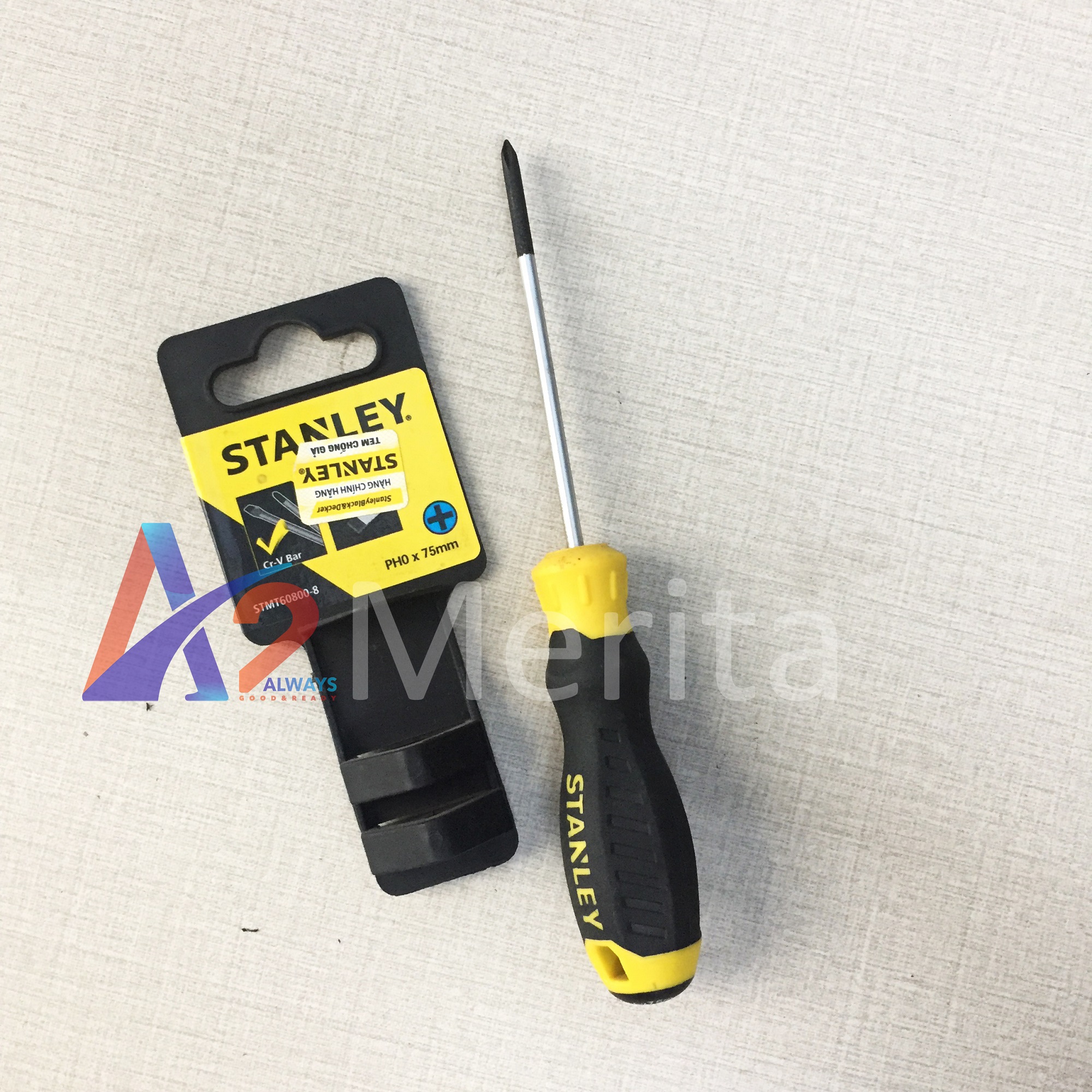 Tua vít bake ph0x75mm có từ stanley stmt60800-8