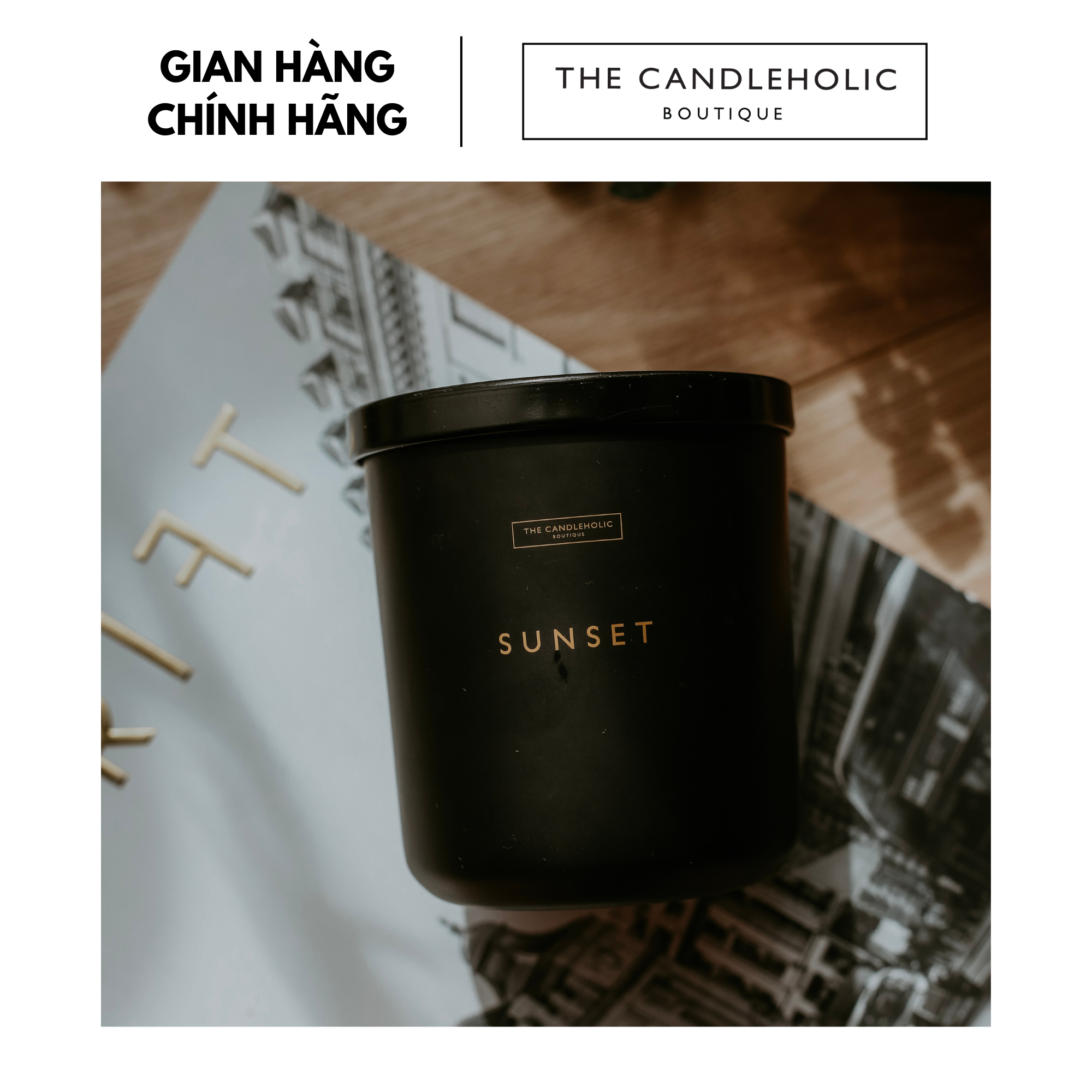 Nến thơm the candleholic sunset