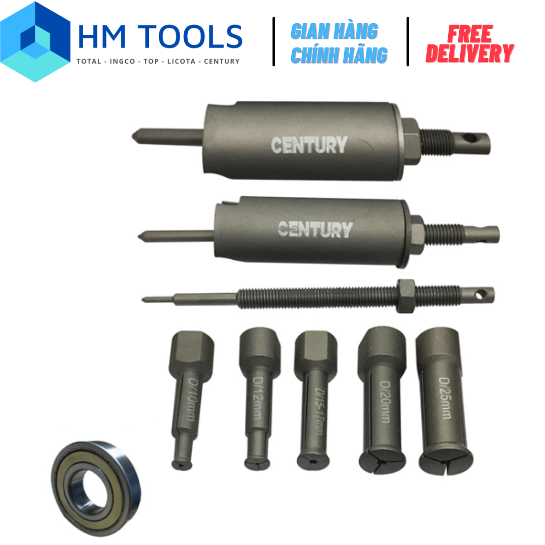 Bộ cảo bạc đạn gồm century - thép không gỉ cao cấp