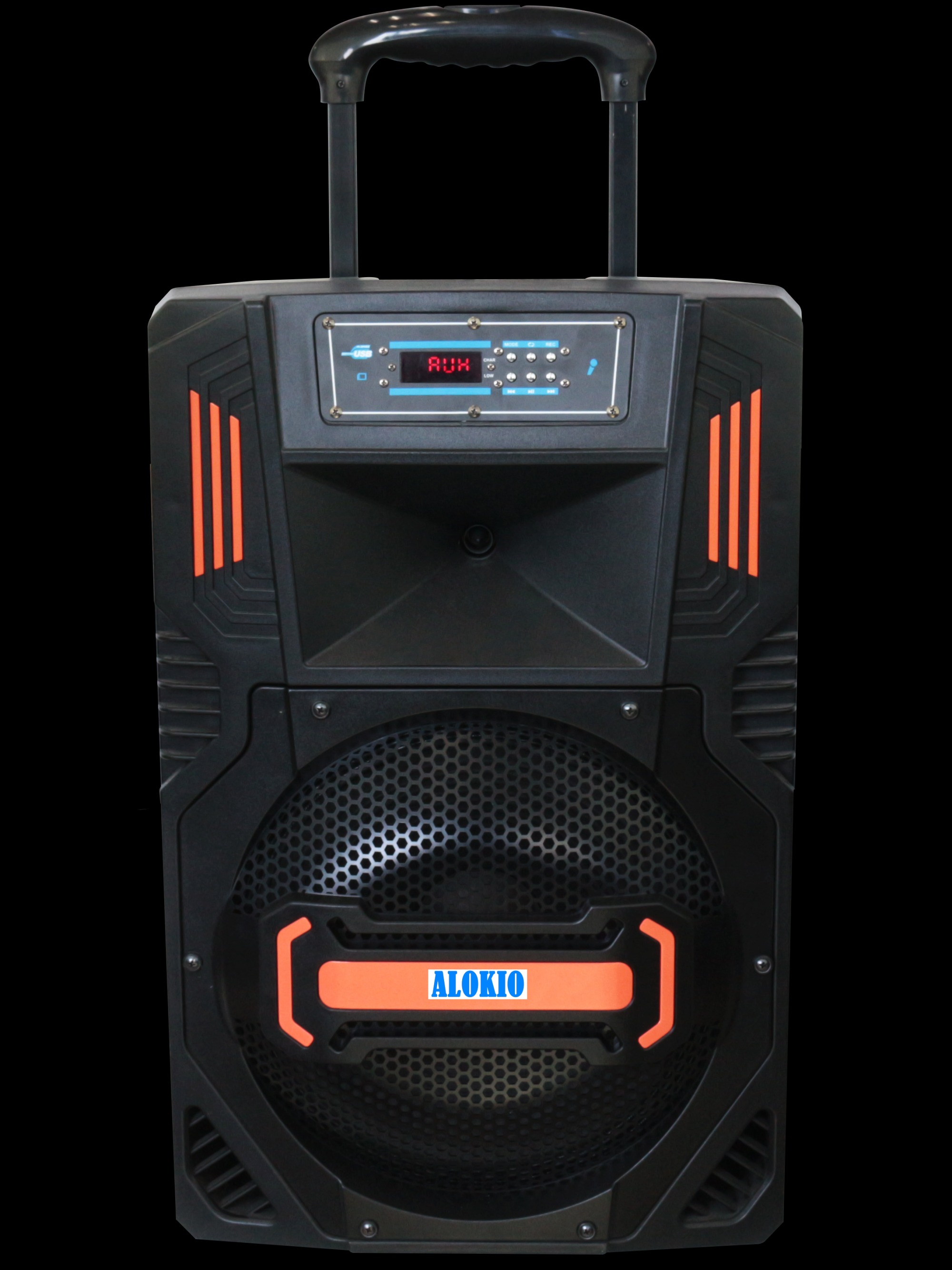 Loa kéo alokio al-t12, bass 4 tấc, hát karaoke với công suất 350w