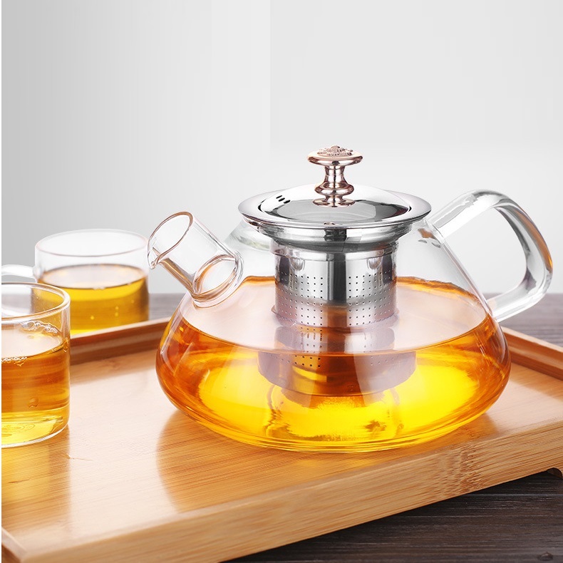 Bình Lọc Trà Thủy Tinh Sang Trọng Lõi Lọc Inox 304 Cao Cấp Kiểu Dáng Hiện Đại. Có Thể Làm Quà Tặng (Có Nhiều Mẫu Cho Bạn Lựa Chọn)