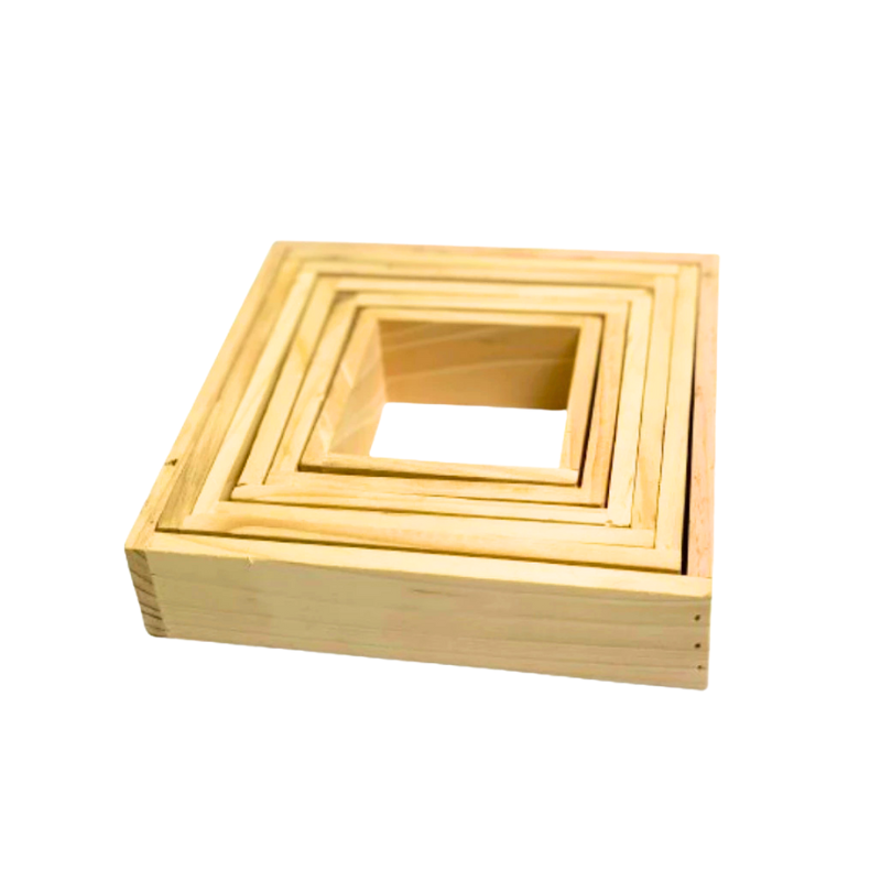 Khuôn Gói Bánh Chưng Khuôn Bánh Tiện Lợi Thông Minh Bằng Gỗ Thông Tự Nhiên Nhiều Kích Thước