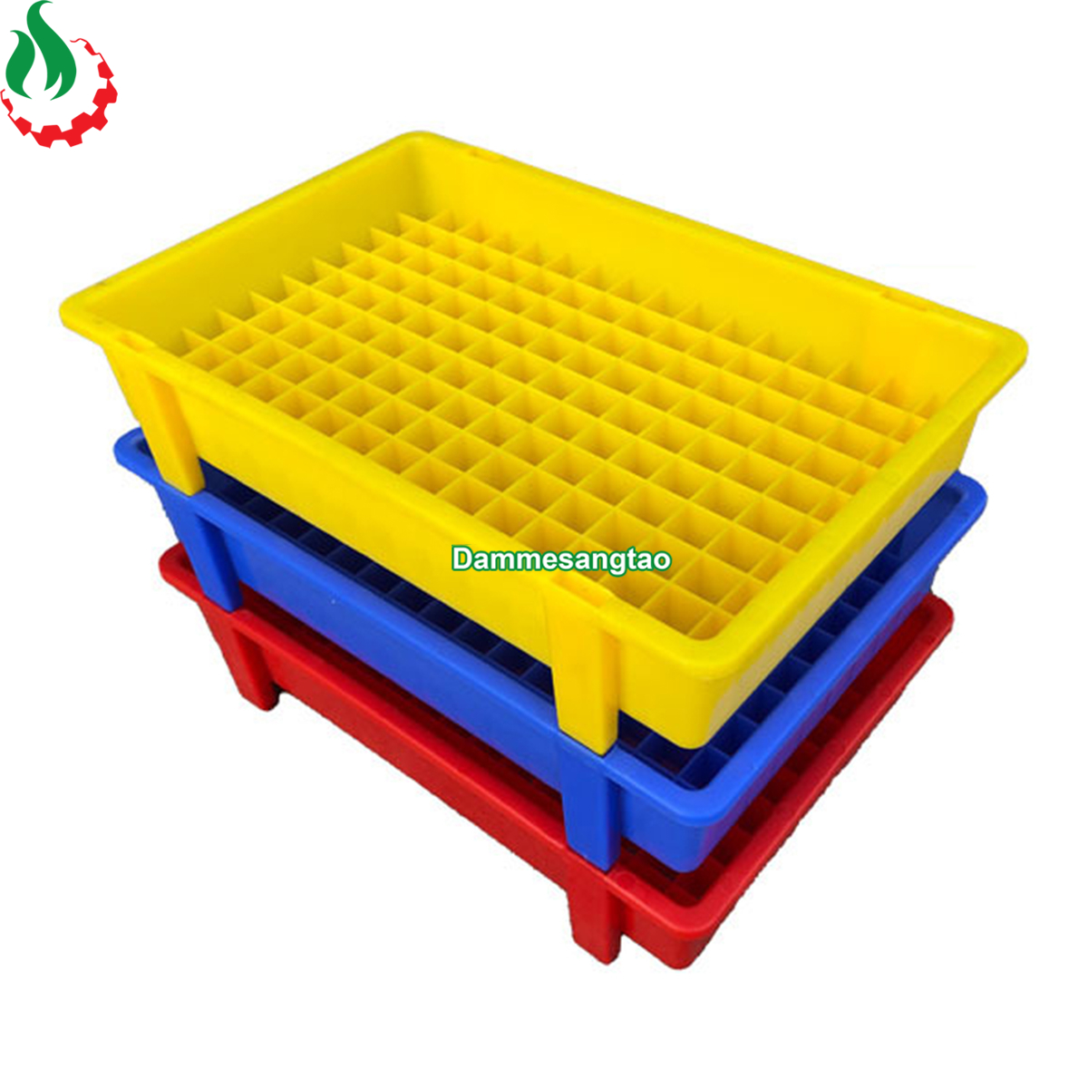 Khay pin 18650 chứa 160 cell pin