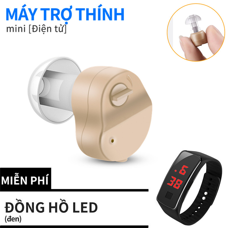 Máy trợ thính nhét tai không dây K80- Máy trợ thính nhỏ gọn nhét trong