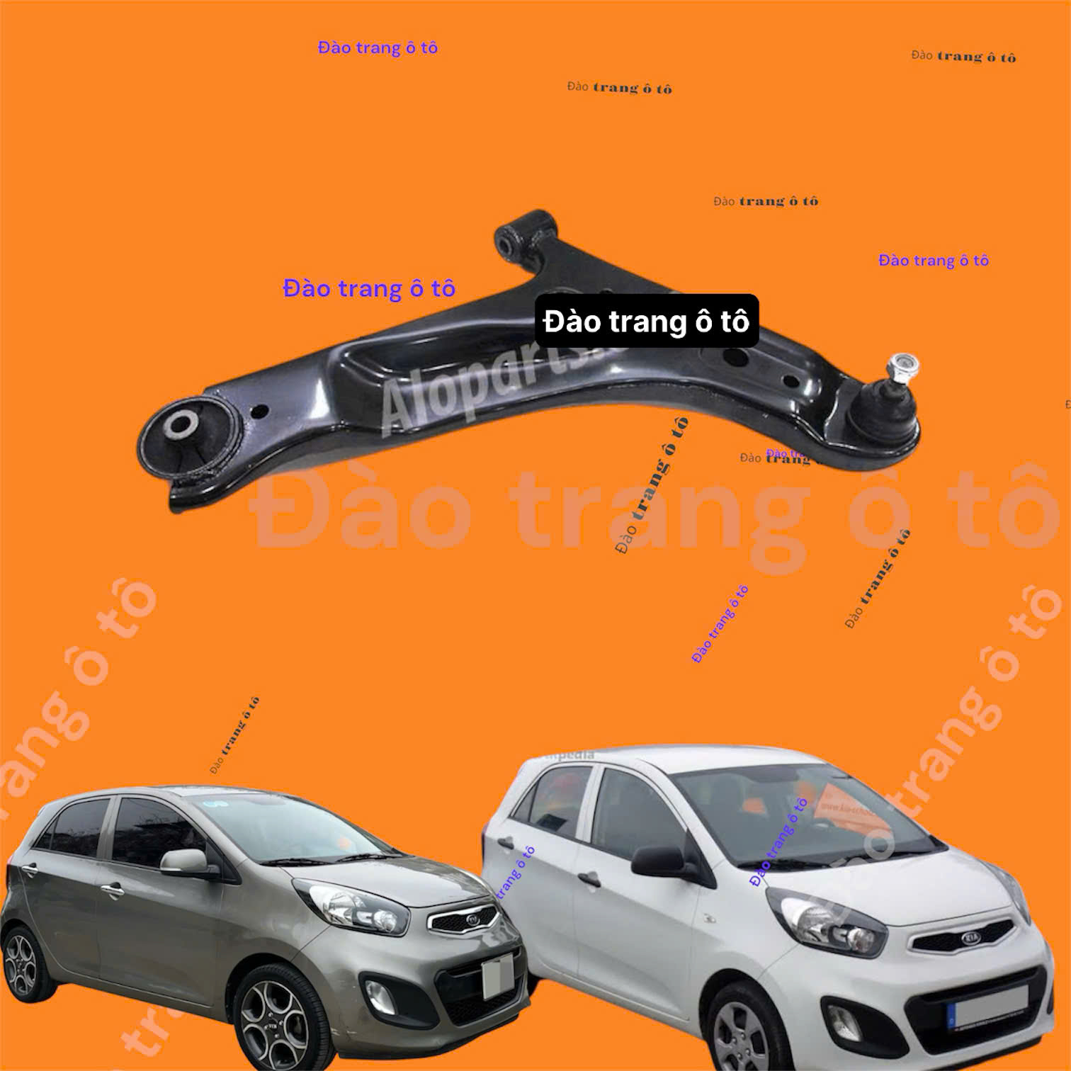 Càng chữ A trước cho xe kia morning picanto 2008 đến 2011 dứoi bắt ren cho xe ô tô con CQKK58