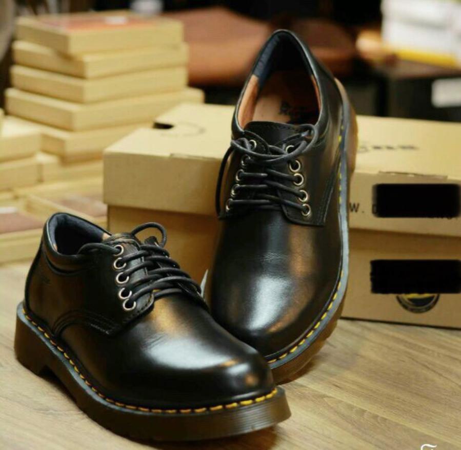 giày doc Dr nam da mềm đế khâu siêu bền