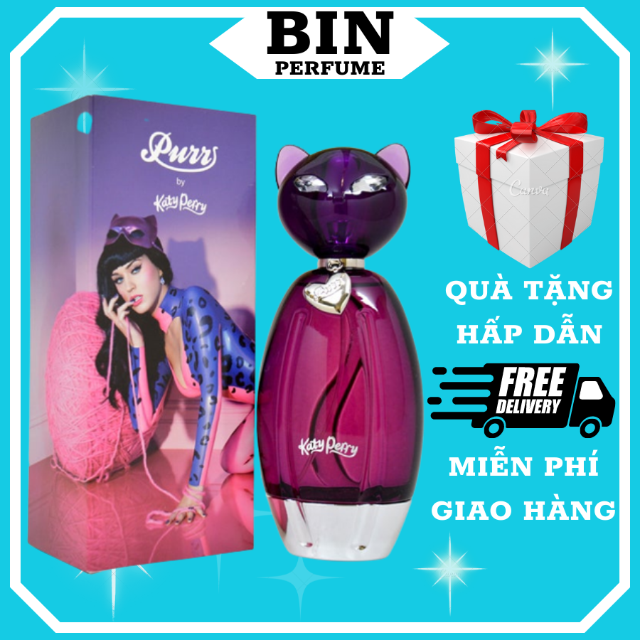 Nước Hoa Hình Mèo Katy Perry dung tích 100ml