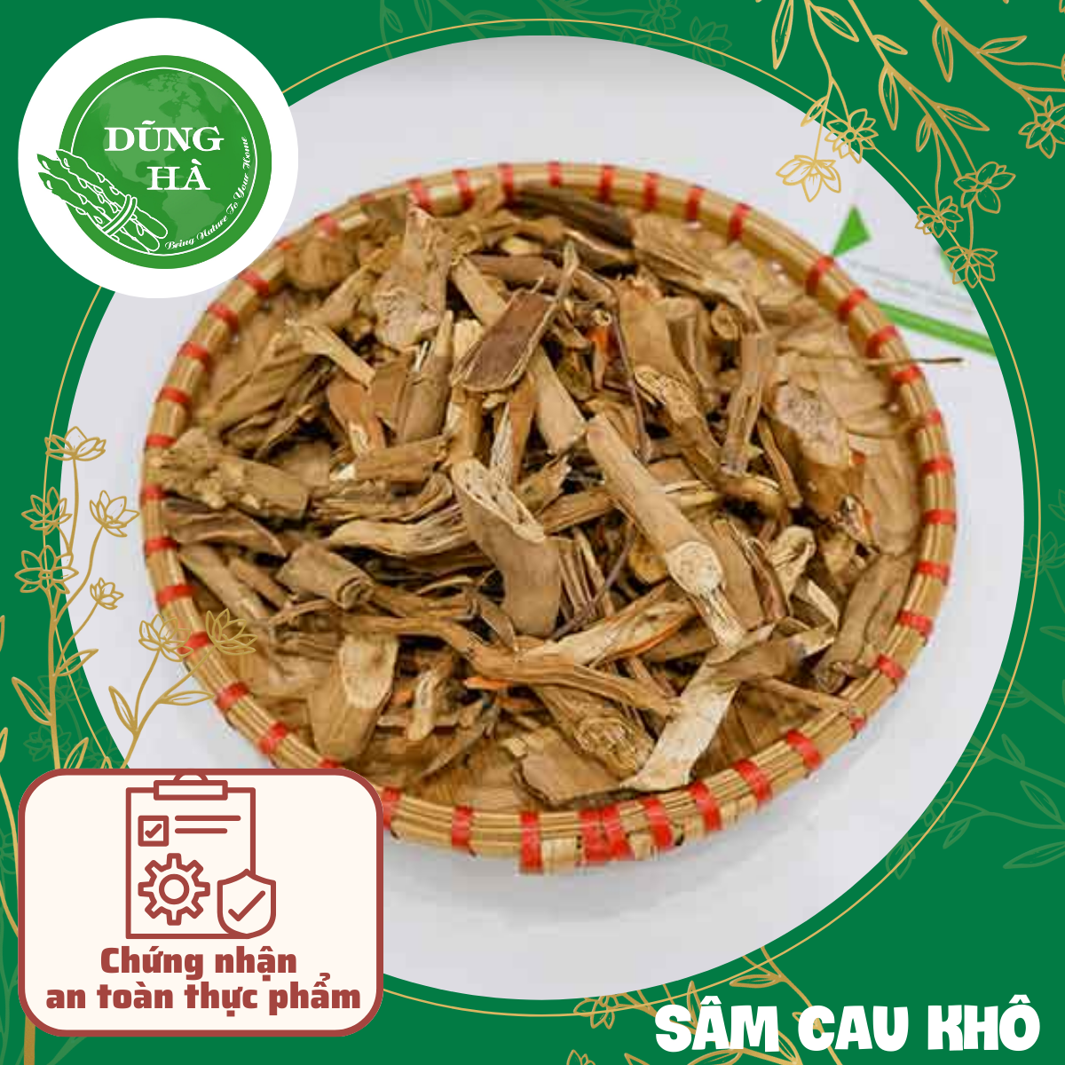 Sâm cau khô Hoà Bình bổ thận tráng dương, bồi bổ sức khỏe