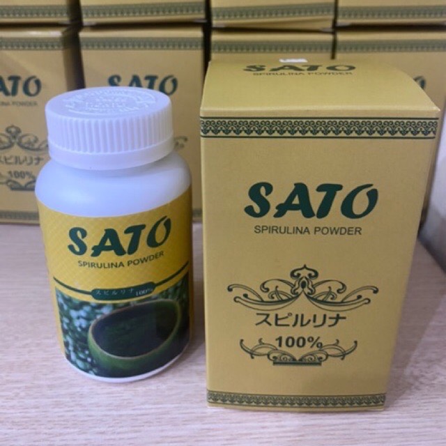 Bột tảo Xoắn Sato NB - Cấy Tảo Nano 100g