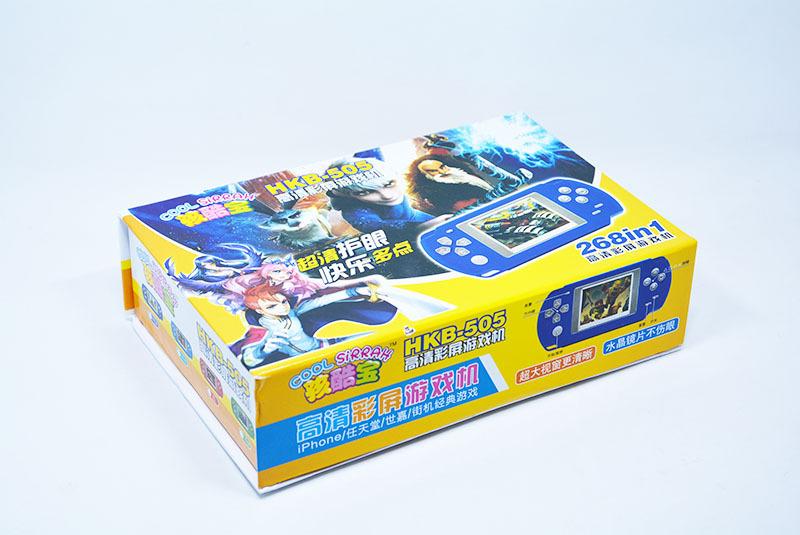 Máy chơi game cầm tay 268 in 1 hkb 505, máy chơi game cầm tay mini 268 in 1 hkb-505