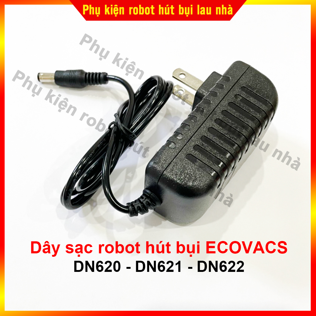 Dây sạc robot hút bụi ecovacs dn620 - dn621 - dn622
