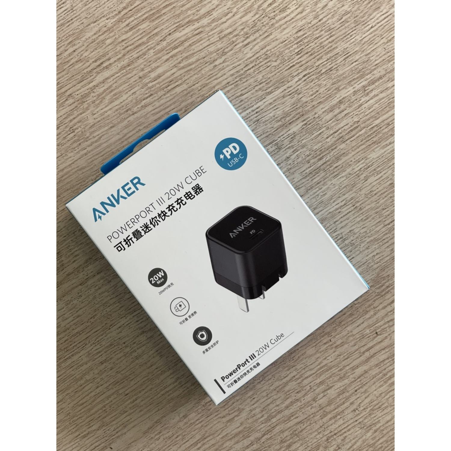 Sạc nhanh anker powerport iii 20w cube