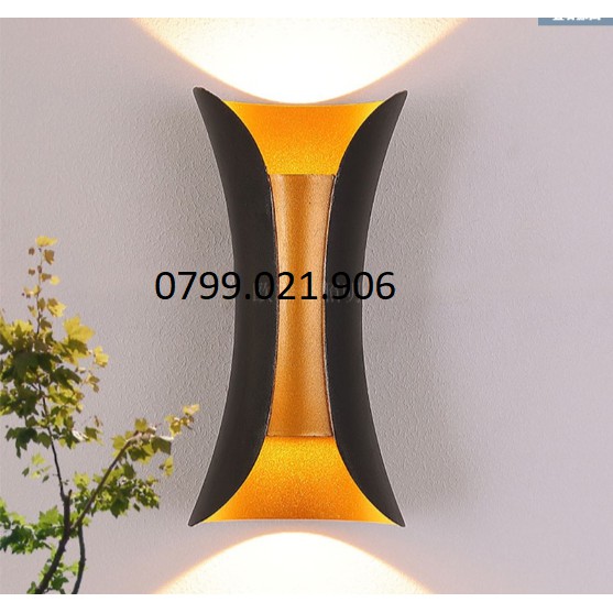 Đèn Led treo tường gắn tường ngoài trời trong nhà Led 10W