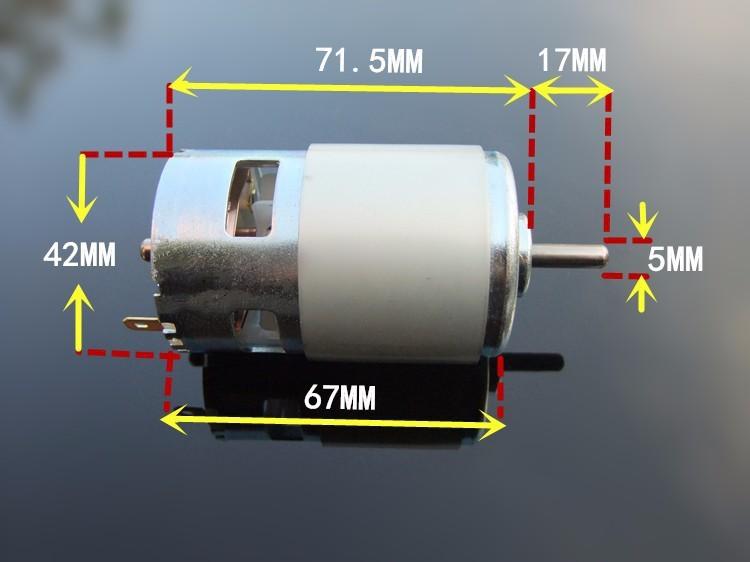 motor 775 12v 150w - motor 775