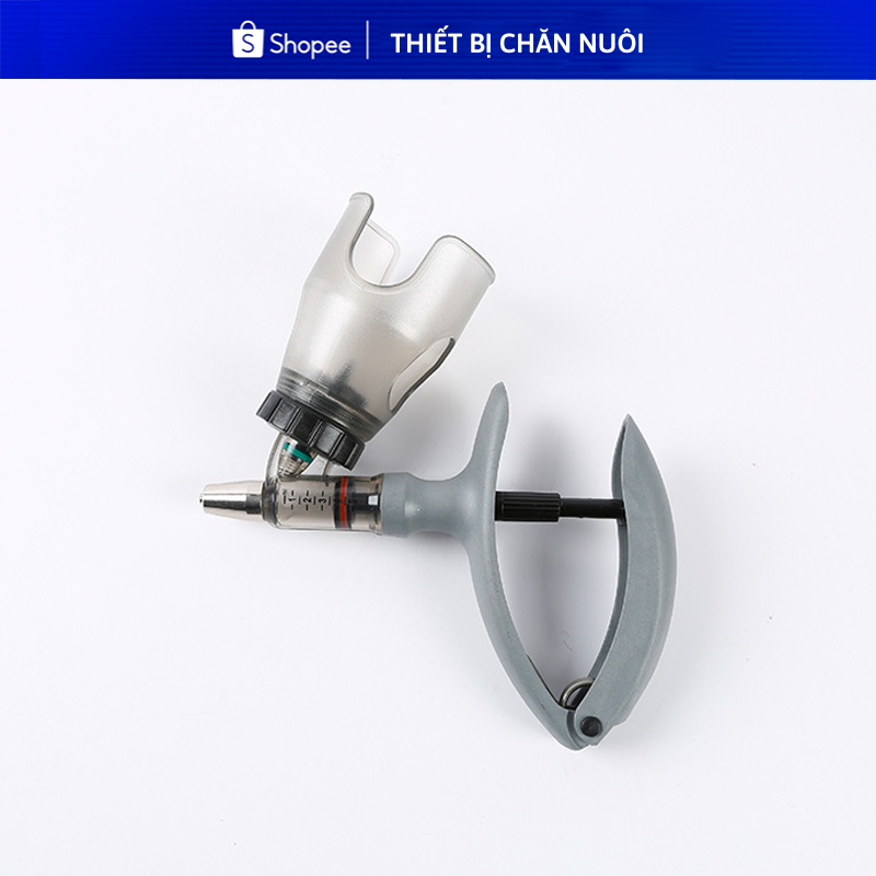 Xi lanh tự động MZA 2ml/5ml có giá đỡ cắm chai