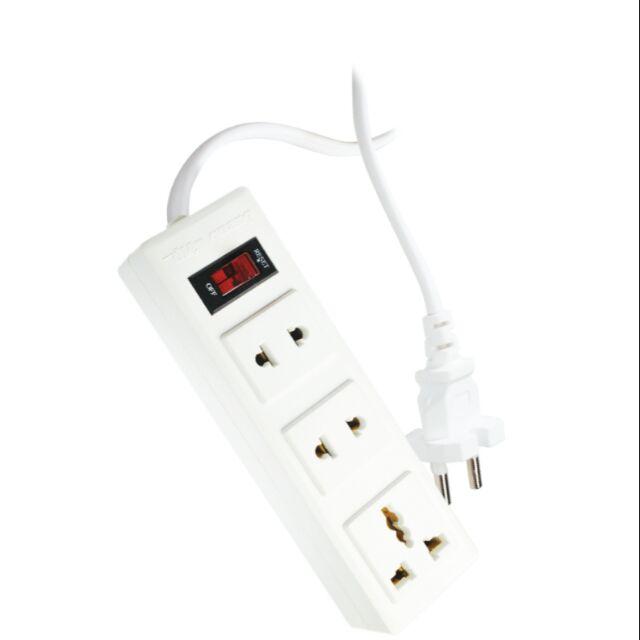 Ổ cắm điện quang 3 lỗ dây 2m/5m