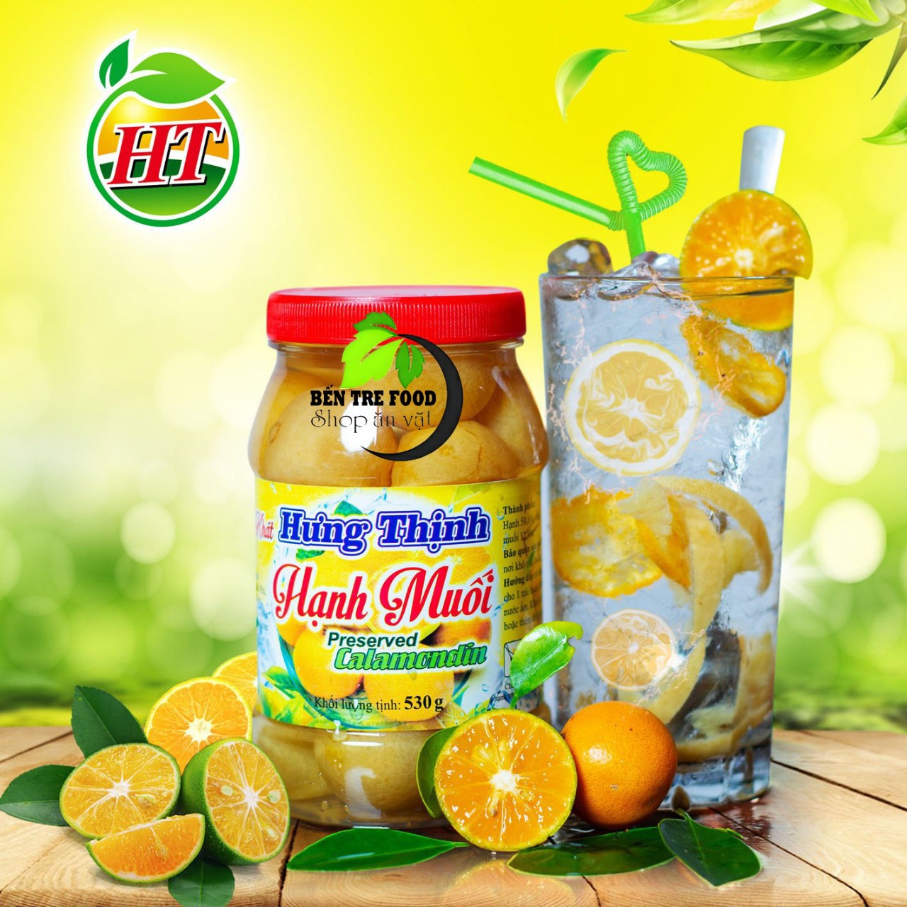 Hủ 530gr hạnh muối hưng thịnh