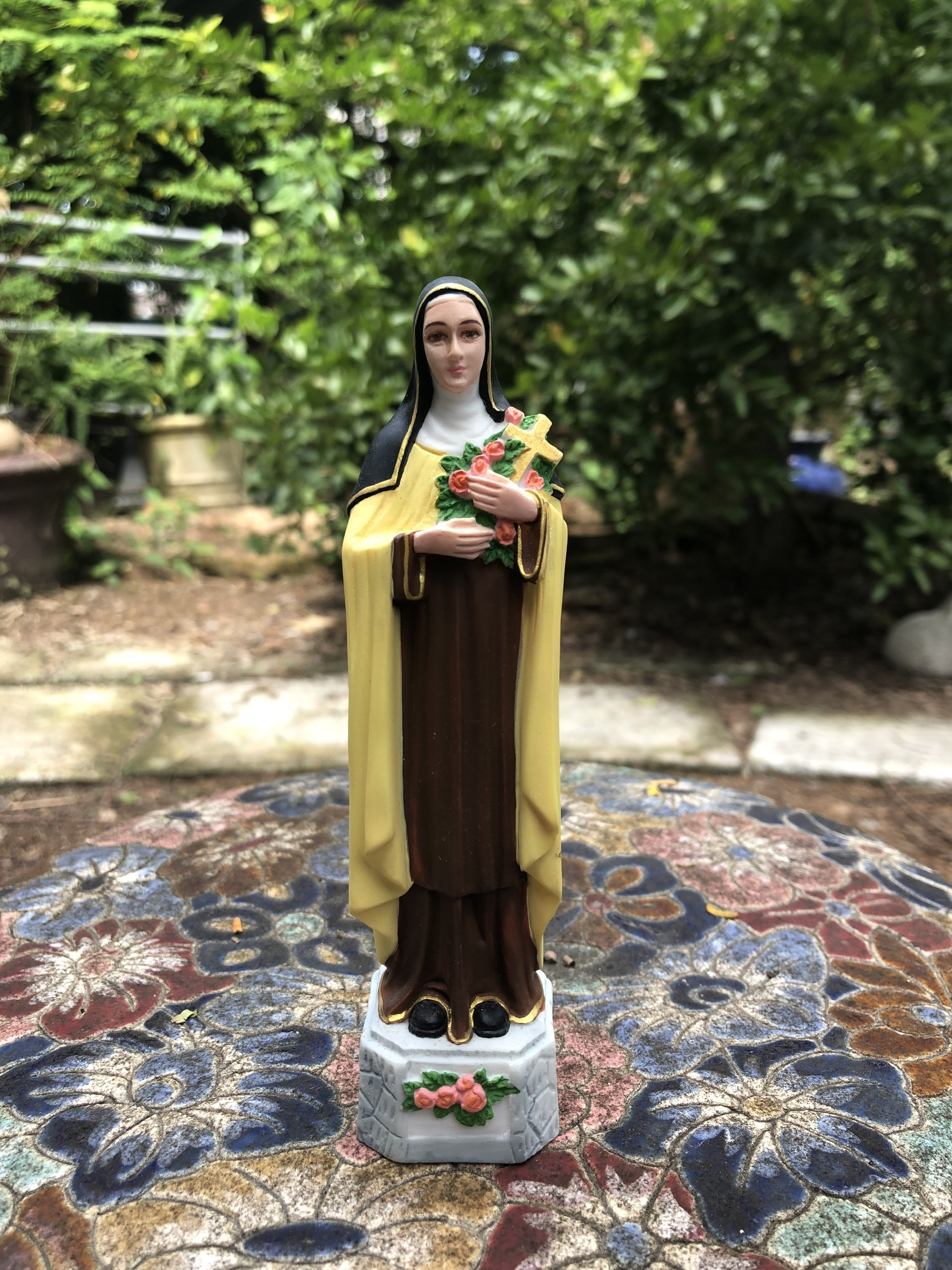Tượng Thánh Teresa 15cm - chất liệu composite