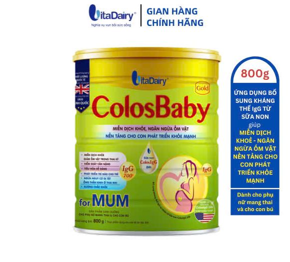 Sữa Colosbaby Gold For Mum 800g (Date mới)
