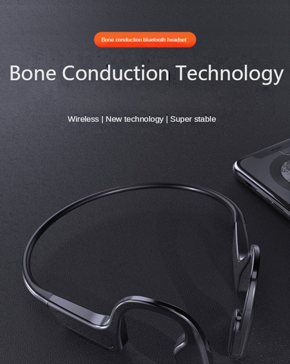 SUMLIFE Tai Nghe Bluetooth Dẫn Truyền Xương X1 Tai Nghe Không Dây Thể Thao Âm