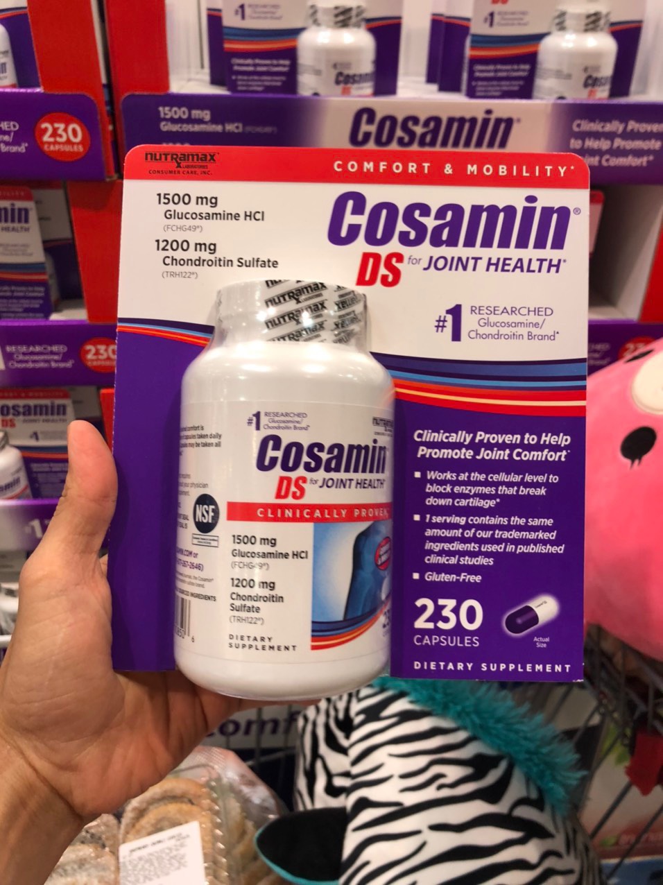 Chính hãng Viên Uống Bổ Xương Khớp Cosamin Ds For Joint Health 230 Viên