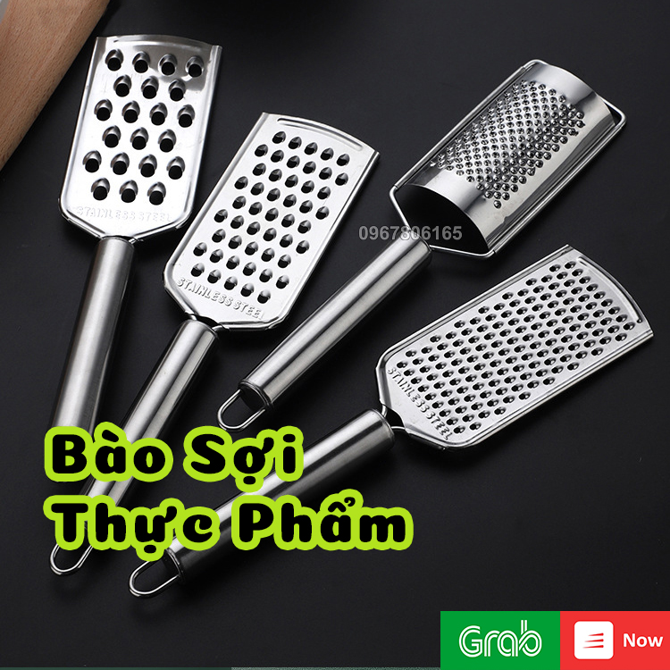 Dụng cụ bào sợi phô mai - duôi sợi rau củ bằng thép không gỉ