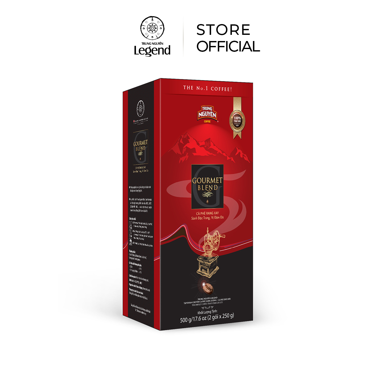 Cà phê rang xay gourmet blend - 500gr