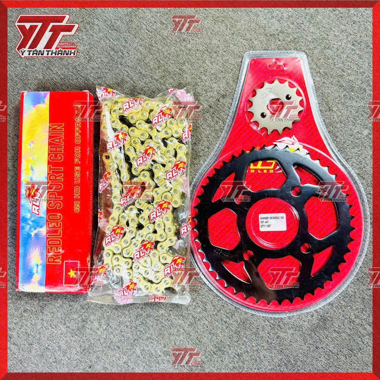 Nhông Sên Đĩa Redleo Winner