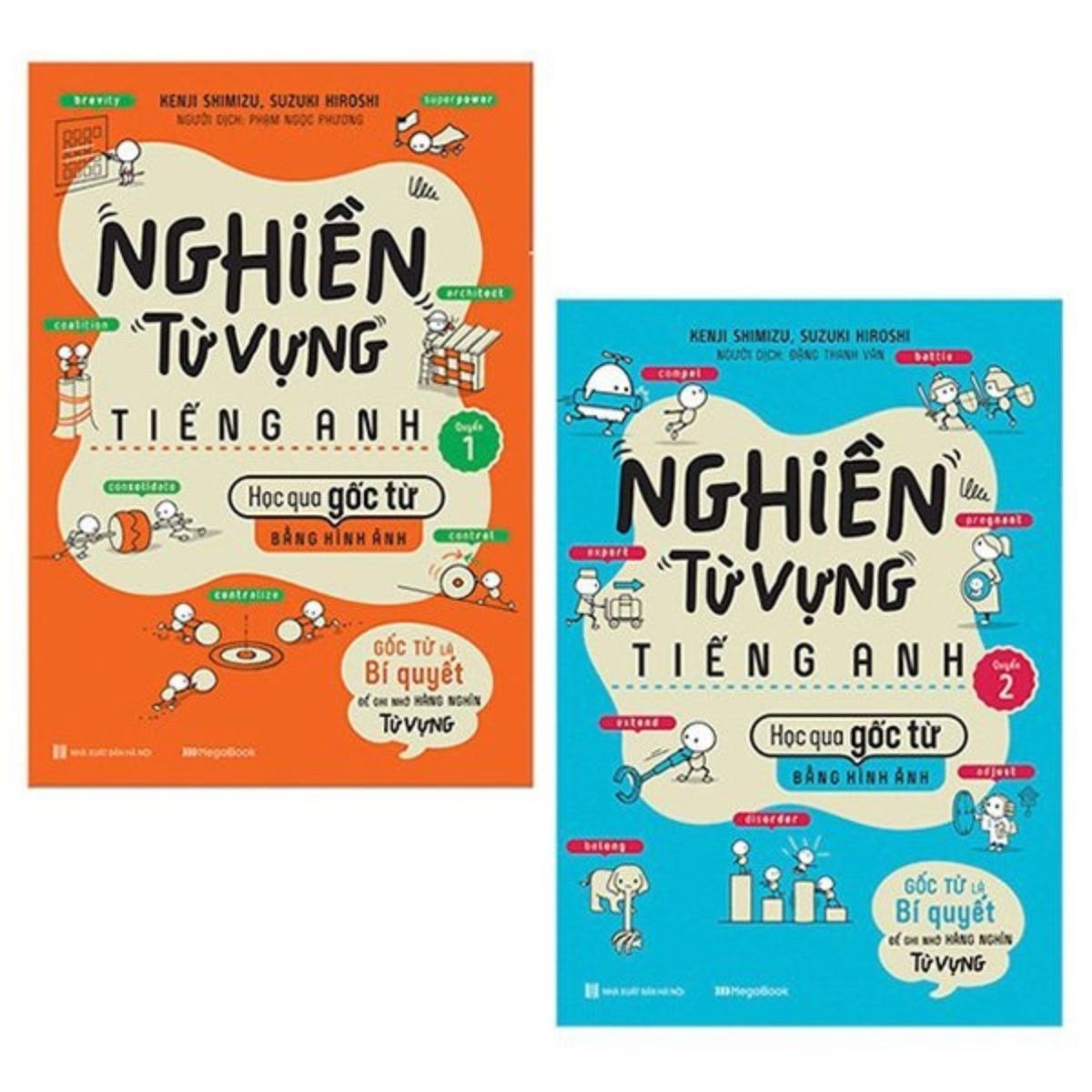 Sách - Bộ Sách Nghiền Từ Vựng Tiếng Anh - Học Qua Gốc Từ Bằng Hình Ảnh