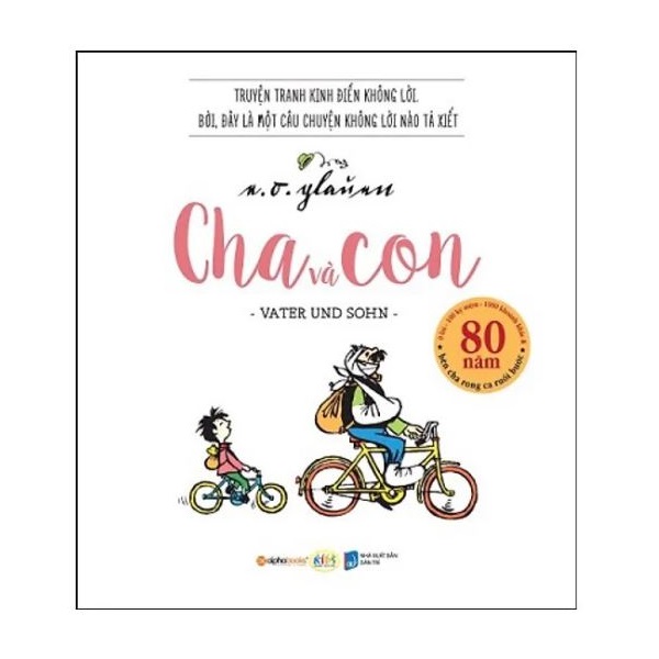 Sách - cha và con - in màu 95k