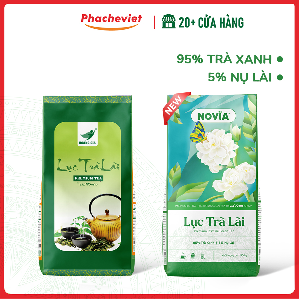  Lục Trà Lài Hoàng Gia 500g và 1Kg Lục Trà Lài Novia 500g  Trà Xanh Hoa Lài Trà Lài Trà Hoa Nhài Trà Nhài  