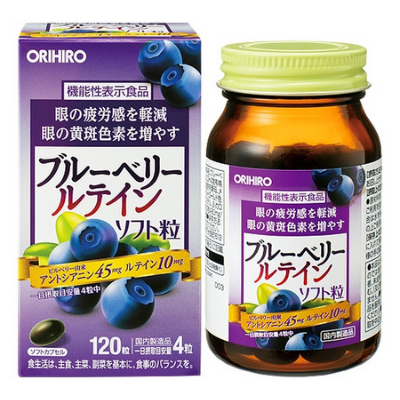 Viên uống bổ mắt chiết xuất quả việt quất orihiro