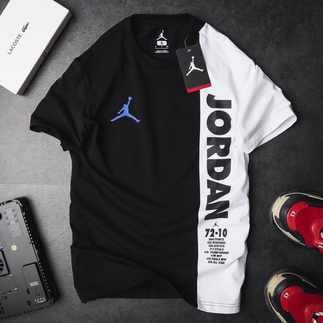 Áo Thun Nam, Thun Tay Ngắn JORDAN, Phong Cách Hàn Quốc ( nhiều màu )