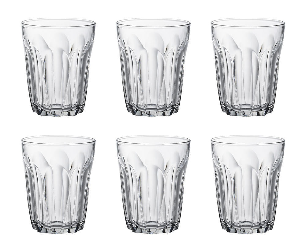 Bộ 6 ly d1040a duralex - provence clear 250ml thủy tinh cường lực cao cấp pháp