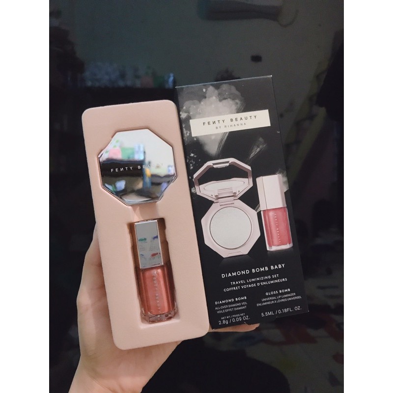 Set Fenty Beauty Diamond Bomb Baby