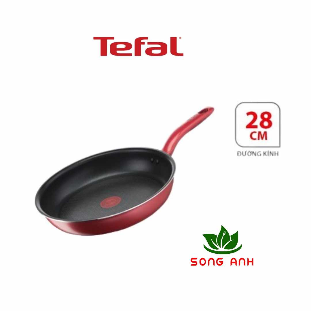 Tefal size 28cm chảo chiên đáy từ So Chef G1350696 chống dính- Hàng chính hãng