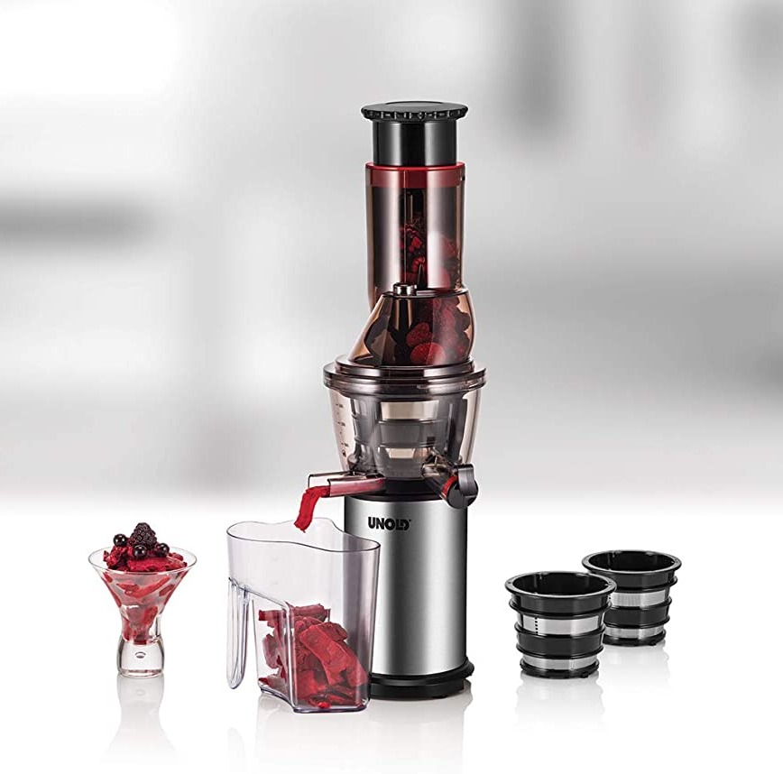 MÁY ÉP CHẬM UNOLD 78265 MÁY HIẾM HOI CÓ THÊM BỘ LỌC LÀM KEM SORBET - HÀNG NHẬP ĐỨC