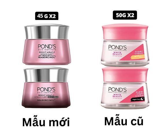 Kem dưỡng trắng da ban đêm POND’S Bright Beauty Serum Night Cream