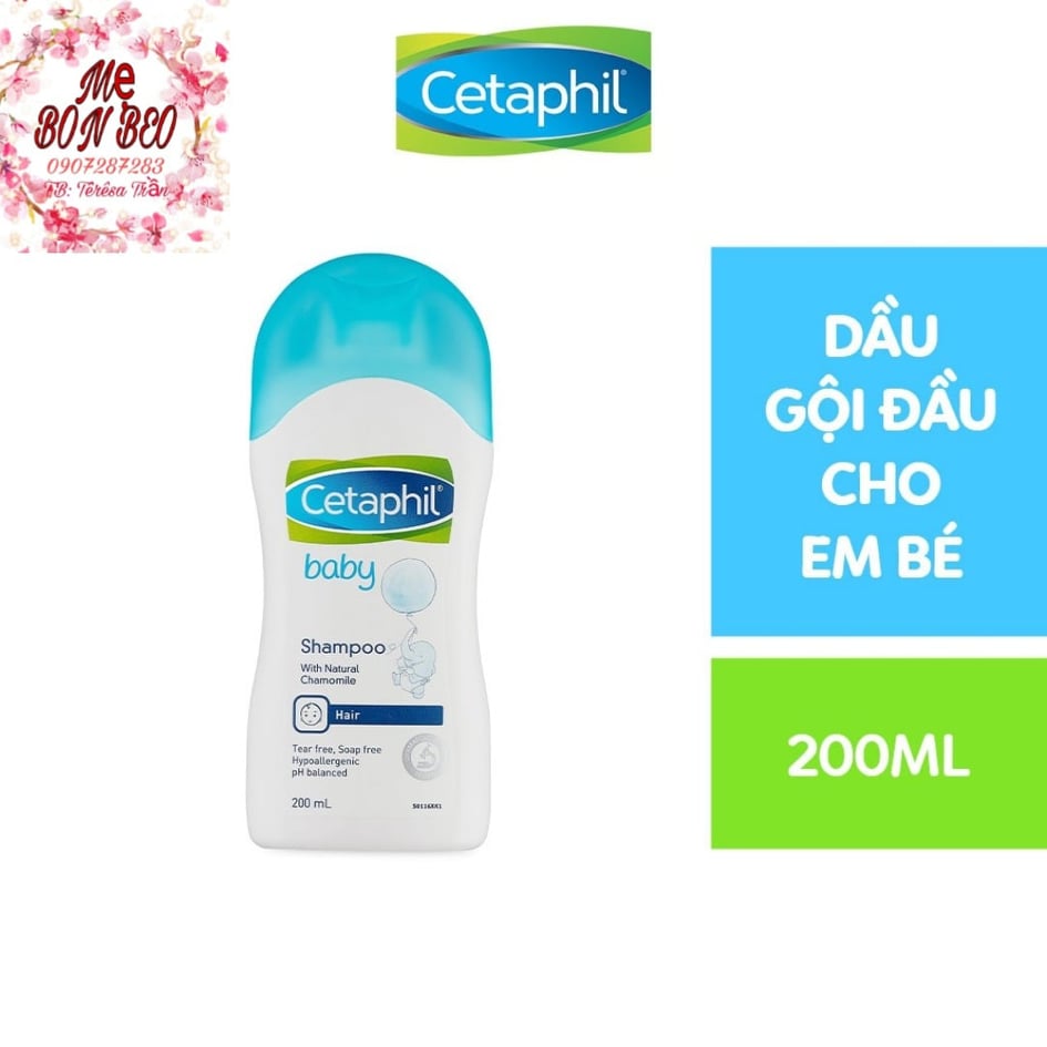 Dầu gôi CETAPHIL baby shampoo 200ml