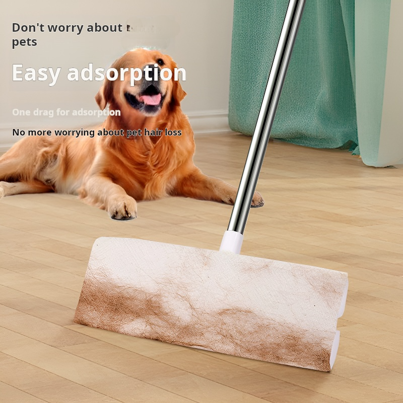 zaqu11 Lazy person mops clean household disposable vacuum paper wet and dry electrostatic floor flat mop